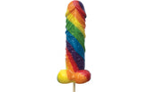 Hott Products Rainbow Cocksicle Pecker Shaped Lollipop Party Gifts and Novelties